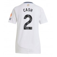 Maglia Calcio Aston Villa Matty Cash #2 Seconda Divisa Donna 2024-25 Manica Corta